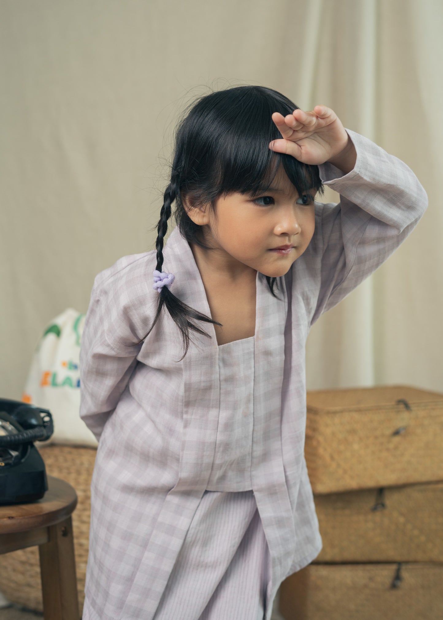 Miko Girls Kebaya - Lavender