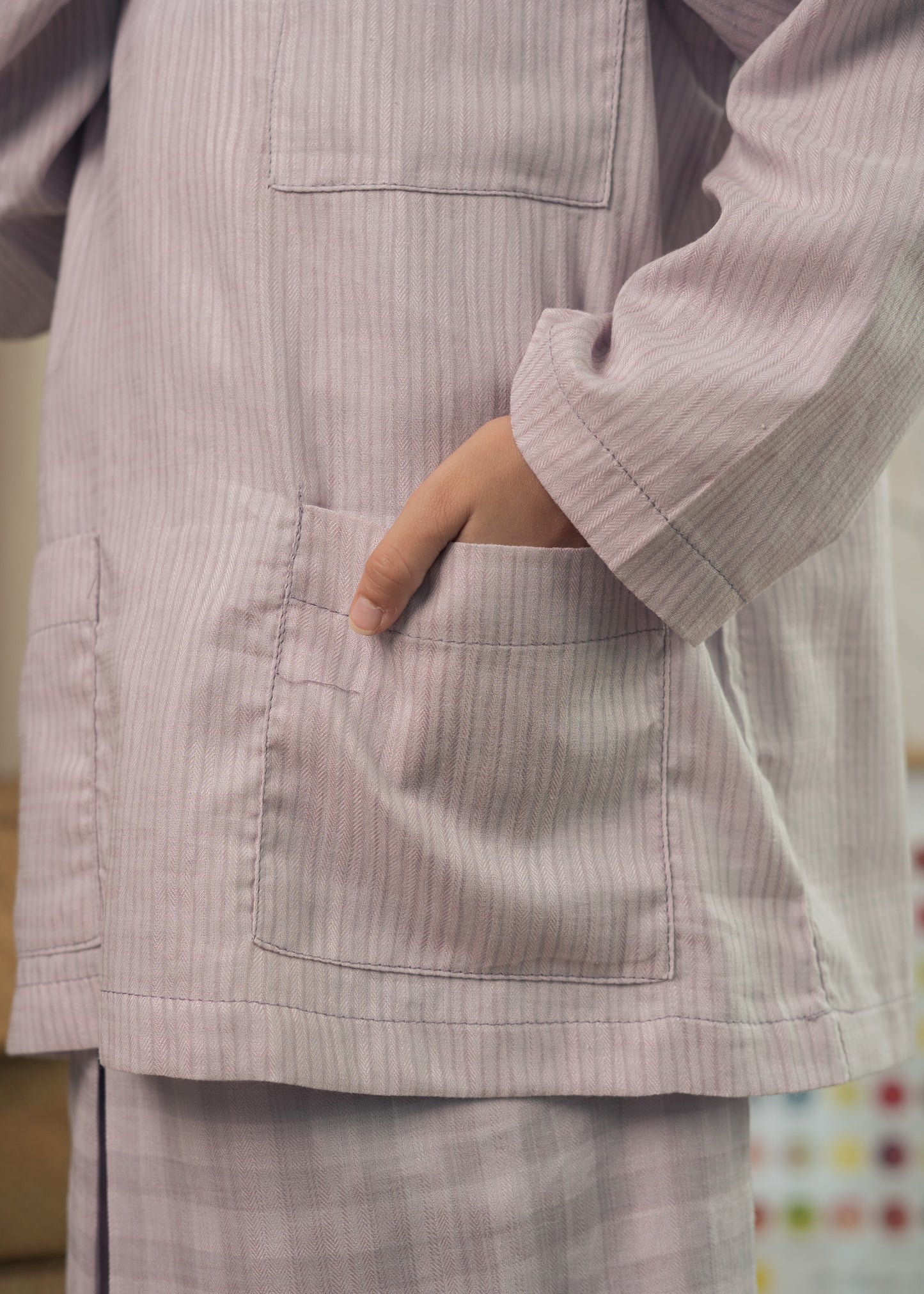 Miko Boys Baju Melayu - Lavender